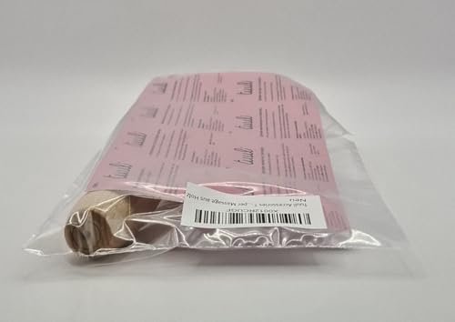 Tuuli Accessories - T-Shape Massage Roller, Body and Face Roller, Multi-Functional Facial Massager, Helps Ease Muscle Tension and Supports Skin Health, Wooden Roller Massager Tool