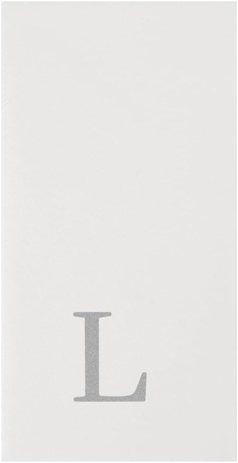 Luxenap 15.8 X 7.9 Inch Linen-Feel Guest Towels, 2000 Lettered Hand Towels