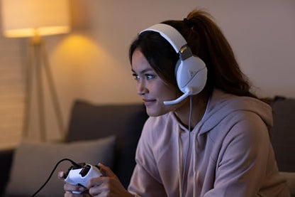 Turtle Beach Recon 200 Gen 2 Powered Gaming Headset - Xbox Series X, Xbox Series S & Xbox One, PS5, PS4, Mobile & PC with 3.5mm - Bass Boost, Memory Foam, White