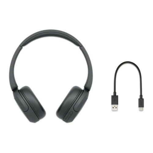 Sony WH-CH520 Compact Easy Carrying Wireless Bluetooth On-Ear Headphones with Microphone (Black)