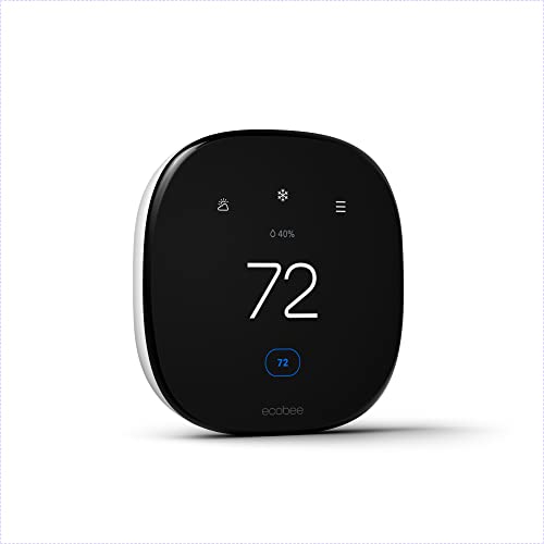 ecobee Smart Thermostat Enhanced - Programmable Wifi Thermostat - Works with Siri, Alexa, Google Assistant - Energy Star Certified - Smart Home