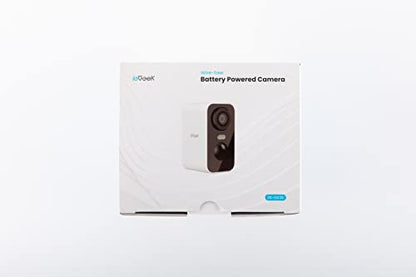 ieGeek No Monthly Fee 2K Wireless Security Camera Outdoor Colorful Night Vision, Rechargeable Battery CCTV Camera Systems, WiFi Home, Motion Detection, Siren Floodlight, Voice Intercom, Remote Access