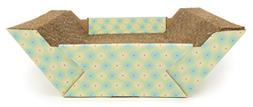 SmartyKat Super Scratcher Chaise Corrugated Cat Scratcher, Catnip Infusion Technology - Brown, One Size