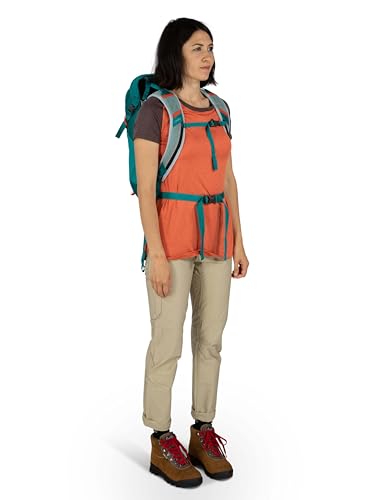 Osprey Hikelite Unisex Backpack, 18L, Pine Leaf Green, O/S
