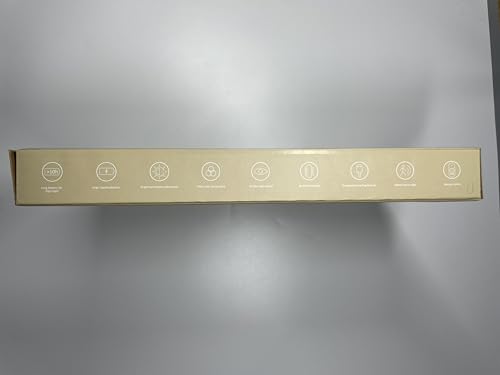 bravzurg Motion Sensor LED Strip Light Bar, Battery Operated Wall Lights, 4000mAh Rechargeable Lamp, Magnetic Dimmable Remote Control, Under Cabinet Kitchen Light for Mirror Bathroom Bedroom – White