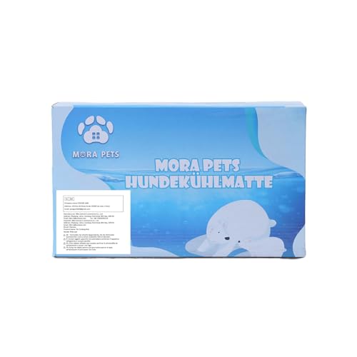 Dog Cooling Mat Durable Pet Cool Mat for Dogs Cats, 50 x 40cm S Non Toxic Gel Self Cooling Pad Scratch Resistant for Small Medium Dogs, Ice Blanket Keep Dog Cool in Summer