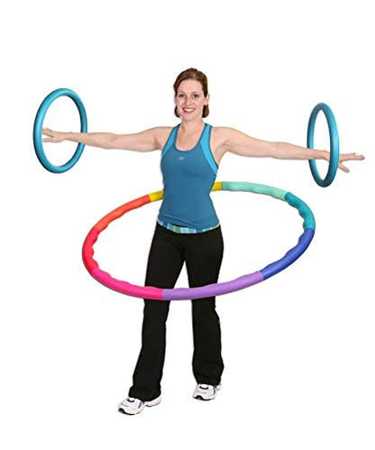Sports Hoop Weighted ARMHOOP 400 - Box 400 Gram. 2 Hoops, Workouts and Exercises