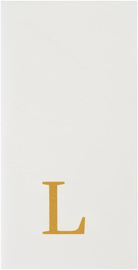 Luxenap 15.8 X 7.9 Inch Linen-Feel Guest Towels, 2000 Lettered Hand Towels