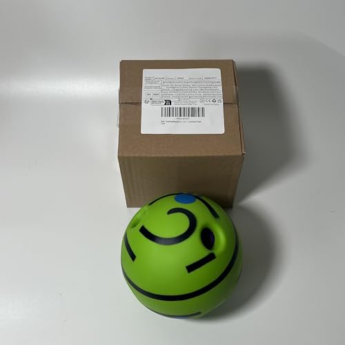 Yifugad Interactive Giggle Ball for Dog Squeaky Toy Keep Your Dog Happy All Day, Ball Toys for Large, Medium and Small Pet Cat Relieve Anxiety and Boredom