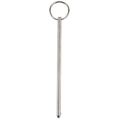 4 Pcs Quick Release Long Pin, Diameter 0.236"(6mm), Usable Length 5-3/4"(146mm), Overall Length 6.3"(160mm), Full 316 Stainless Steel, Marine Hardware