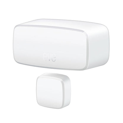 Eve Door & Window (Matter) – Smart Contact Sensor for Doors & Windows, Open/Closed State, Automatic Control of Accessories, Matter Over Thread, Apple Home, Alexa, Google Home, SmartThings
