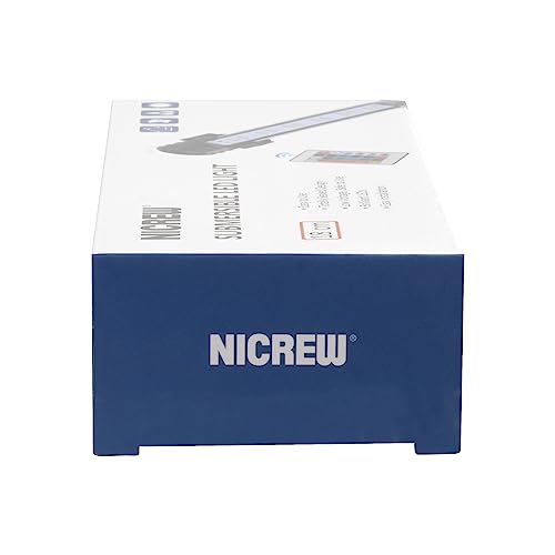 NICREW Submersible Aquarium Light, Underwater RGB Multicolor LED Lights for Fish Tank, 7 Inches, 18cm
