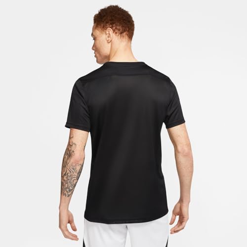 NIKE Mens Dri-fit Park 7 Jby T-Shirt, Black/White, M EU