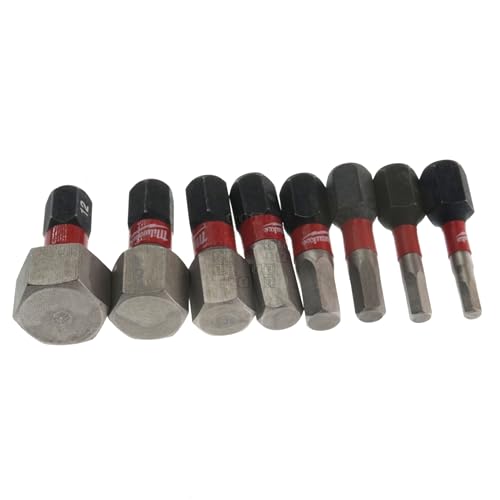 Milwaukee 48-32-4617 8 Piece Metric Hex Insert Bit Set