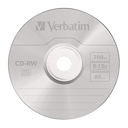 Verbatim 43480 12x CD-RW - 10 Pack Spindle