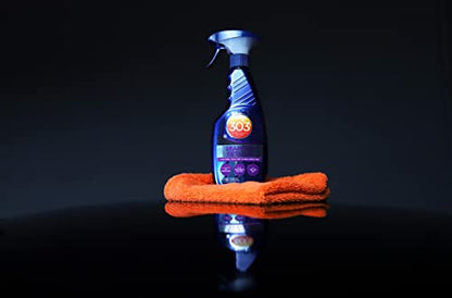 303 Products Graphene Detailer Spray, Enhances Gloss & Protection on Existing Coating, Sealants & Waxes, UV Protectant, Drying Aid, Add Ceramic Graphene Protection, Waterless Car Detailing Spray, 16oz