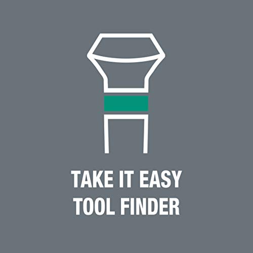 Wera 2035/6 B Kraftform Micro Screwdriver Set, for electronic applications, PH/SL, 6 Piece, 05118152001, Silver