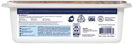 Bona Hardwood Floor Disposable Wet Cleaning Pads
