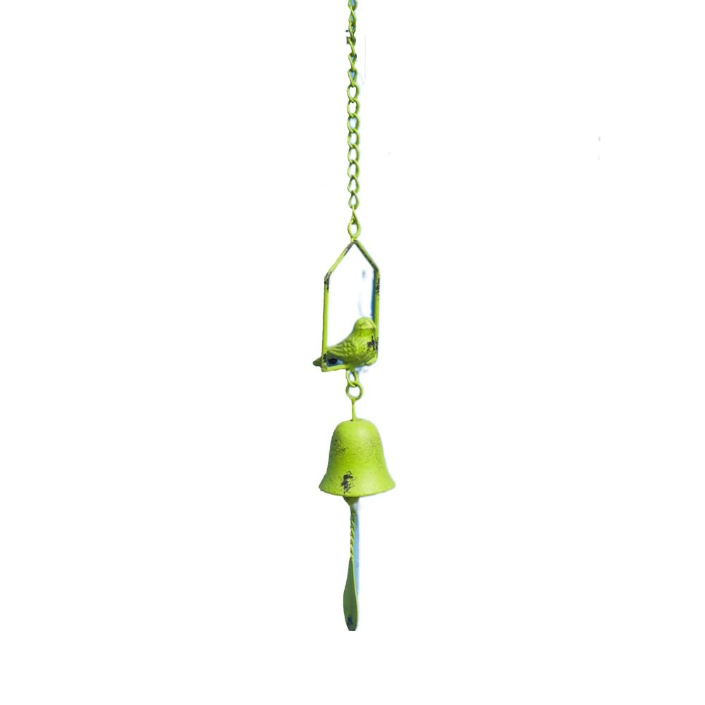 Japanese Cast Iron Wind Chimes,Bird Wind Chimes for Outside Metal Bell Wind Chime Rustic Bird Wind Chimes for Gardens Patio