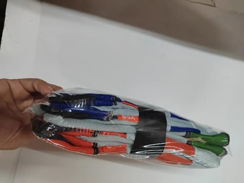 Vgo... 3Pairs Gardening Gloves Cowhide, Work Gloves Thornproof Utility for Yard Trucker Delivery Garden with Strong Grip