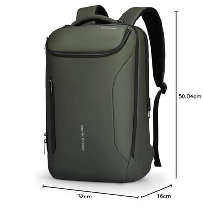 MARK RYDEN mens backpack Large Capacity waterproof laptop backpack business men with USB Charging Port for Official Travel Hiking Pack Fits Under 17.3 Inch Laptop