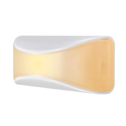 Beams MB500A Wireless Battery Powered Amber Sleep Friendly LED Nightlight, 2-Pack, White