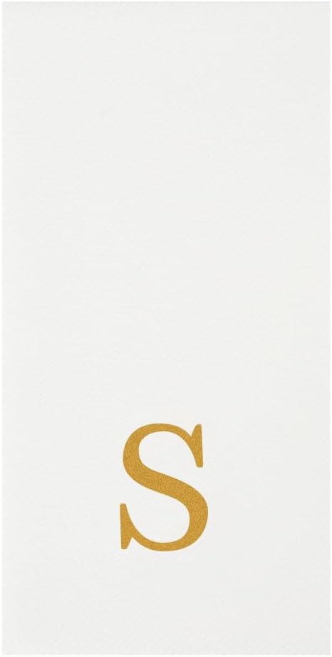 Luxenap 15.8 X 7.9 Inch Linen-Feel Guest Towels, 2000 Lettered Hand Towels