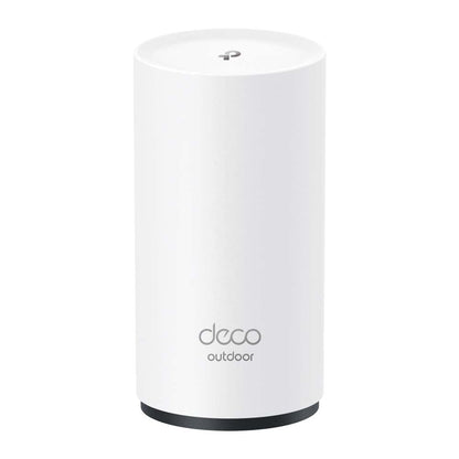 TP-Link Deco X50-Outdoor/Indoor Whole Home Mesh WiFi 6, IP65 Dust & Water Resistance, AI Driven Dual-Band WiFi Booster, Add on Another Deco Mesh Product for Extended Coverage, Works with Alexa