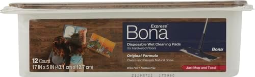 Bona Hardwood Floor Disposable Wet Cleaning Pads