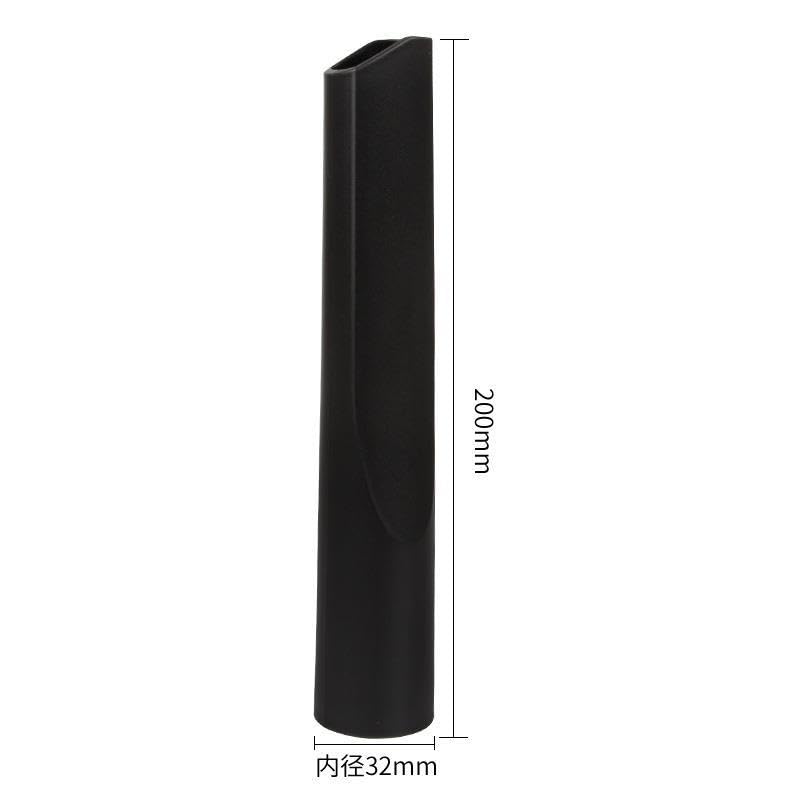 Black 32mm Crevice Tool Corner Brush Nozzle For Vacuum Cleaner Vacuums Replacement Part Crevice Tool Attachment Nozzle Crevice Brushes For Cleaning Vacuum Attachment Extending，Attachments and Brushes