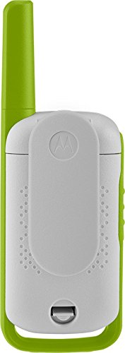Motorola Moto T42 Talkabout PMR446 2-Way Walkie Talkie Portable Radio’s (One Pack of 3), Green, Blue and Orange