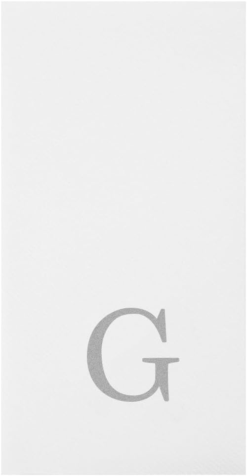 Luxenap 15.8 X 7.9 Inch Linen-Feel Guest Towels, 2000 Lettered Hand Towels