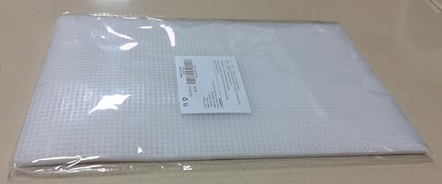 LYLIDIA 6PCS Plastic Canvas Sheets 6 Count Mesh for DIY Crafts, White Needlepoint Canvas for Embroidery, Crafting, Knit, Crochet Projects, Cross-Stitch, Bag Making