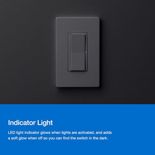 Lutron Claro Smart Light Switch for Caseta Lighting, for LED Lights, Fans, 5 Amp, Single-Pole/3-Way, Neutral Required, DVRF-5NSS-WH-2, White, 2 Pack