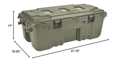 Plano Storage Trunk - 108 Quart w/ Wheels (1819) - Hunter Green