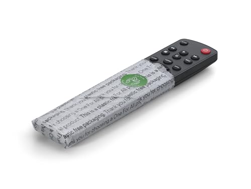 One For All URC1210 Contour Universal Control of TV/Smart TV - Guaranteed to work with all manufacturer brands - ,Black
