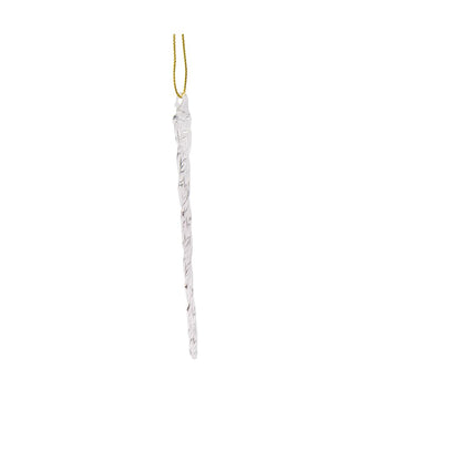 Kurt Adler 5-1/4-Inch Glass Icicle Ornament 12-Piece Box Set