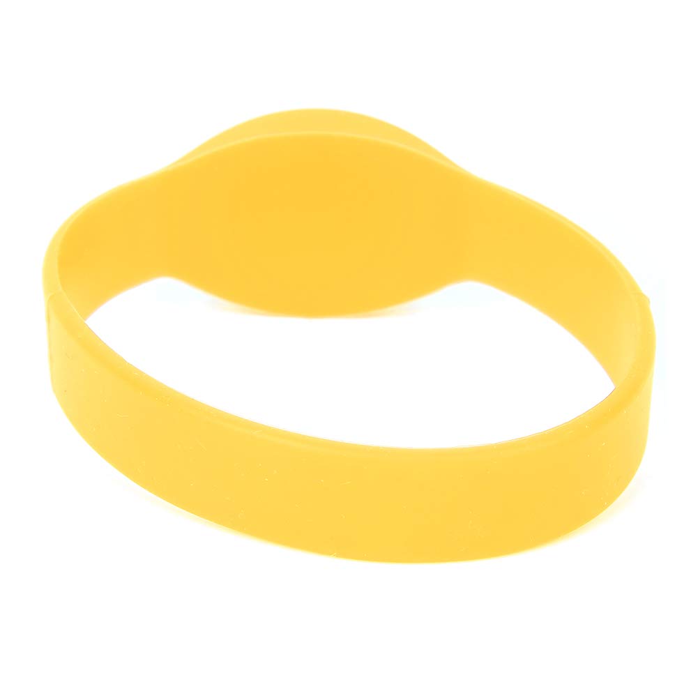 Dioche RFID Wristbands 13.56MHz Silicone Waterproof 10 Pack – Rewritable NFC IC Access Control Bracelets, Contactless Smart Wrist Bands for Gym Pool Sauna Hotel Events, Durable Reusable Entry Bands