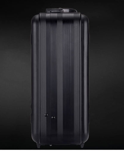 Urecimy Aluminum Briefcase 18.1X13.8X4.5 Inch Metal Toolkit Box Family Medical Case Cash Suitcase Equipment Electronic Instruments Case with Foam