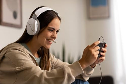 Turtle Beach Recon 200 Gen 2 Powered Gaming Headset - Xbox Series X, Xbox Series S & Xbox One, PS5, PS4, Mobile & PC with 3.5mm - Bass Boost, Memory Foam, White