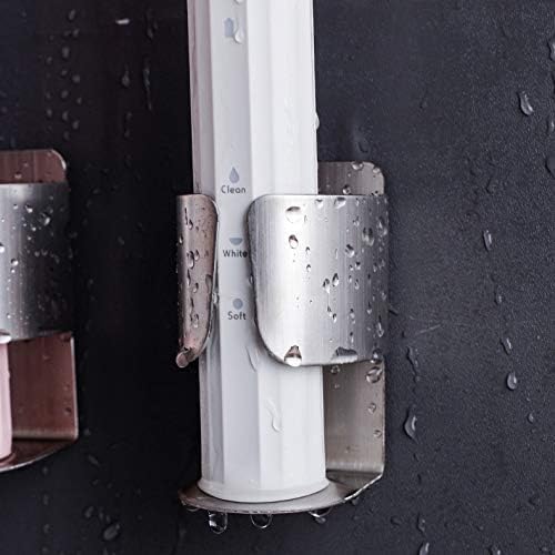 Electric Toothbrush Holder Wall Mount, 304 Stainless Steel Self-Adhesive