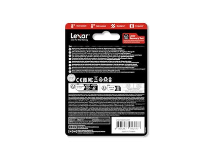 Lexar Professional 1667x SD Card 128GB, SDXC UHS-II Memory Card, Up to 250MB/s Read, 120MB/s Write, Class 10, U3, V60 SD for Professional Photographer, Videographer, Enthusiast (LSD128CB1667)