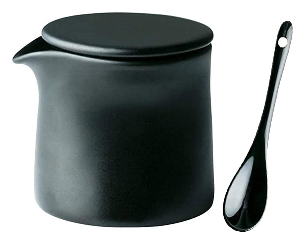 Multi Sugar Bowl Ceramic Creamer Pitcher,Sauce Pitcher with Spoon,9oz