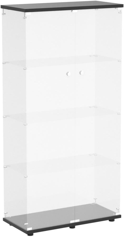 LFT HUIMEI2Y Glass Display Cabinet 4-Shelf
