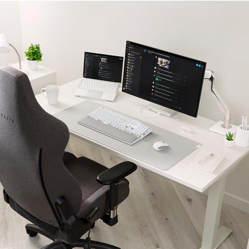Razer Pro Glide XXL - Soft Mouse Mat for Office Productivity (Thick and High-Density Rubber Foam, Textured Micro-Weave Cloth Surface, Anti-Slip Base, 940 x 410 x 3mm) Grey