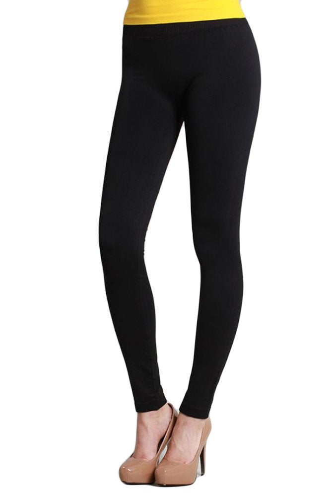 NIKIBIKI Women Seamless Base Layer Legging Tights, Made in U.S.A, One Size