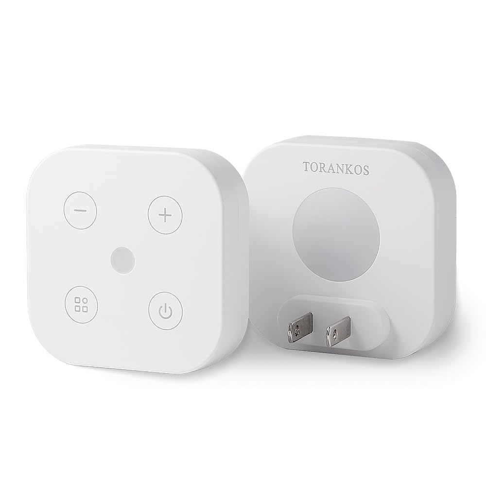 TORANKOS 2 Pack Very Dim Sleep Night Lights Plug into Wall, Sleep Light for Kids and Adult, Bedroom Night Light, Light Sensor, LED, Dimmable, Warm Soft Light Plug in Night Light