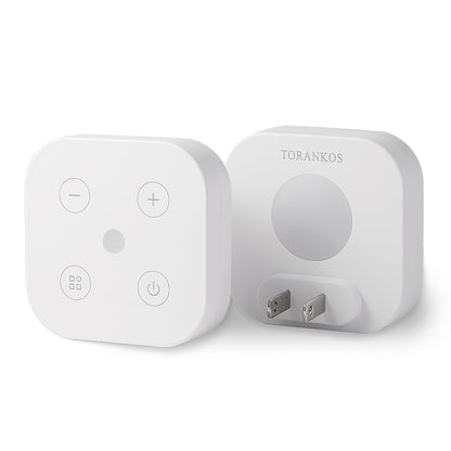 TORANKOS 2 Pack Very Dim Sleep Night Lights Plug into Wall, Sleep Light for Kids and Adult, Bedroom Night Light, Light Sensor, LED, Dimmable, Warm Soft Light Plug in Night Light