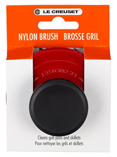Le Creuset Grill Brush, Plastic, Cerise, 93010200060000