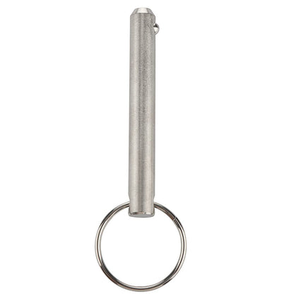 2 Pcs Large Quick Release Pins, Diameter 3/8"(9.5mm), Usable Length 2.4"(61mm), Overall Length 3"(76mm), Full 316 Stainless Steel, Bimini Top Pin, Marine Hardware